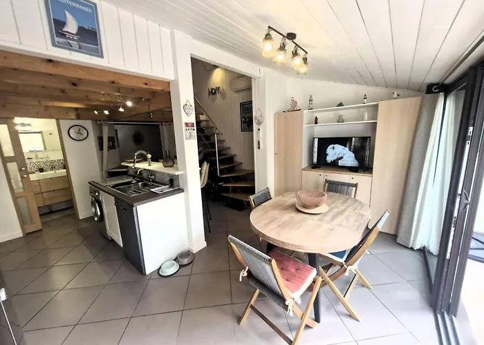 فيلة Village Merlin - Avec Mezzanine Pour 5 Personnes - Port Mae-7804 *